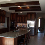 Kitchen remodel, custom woodwork, marble countertops
