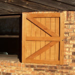 Exterior window replacement - barn door