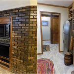 Kitchen renovation - wood trim and cabinets