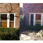 Before & after, window replacement